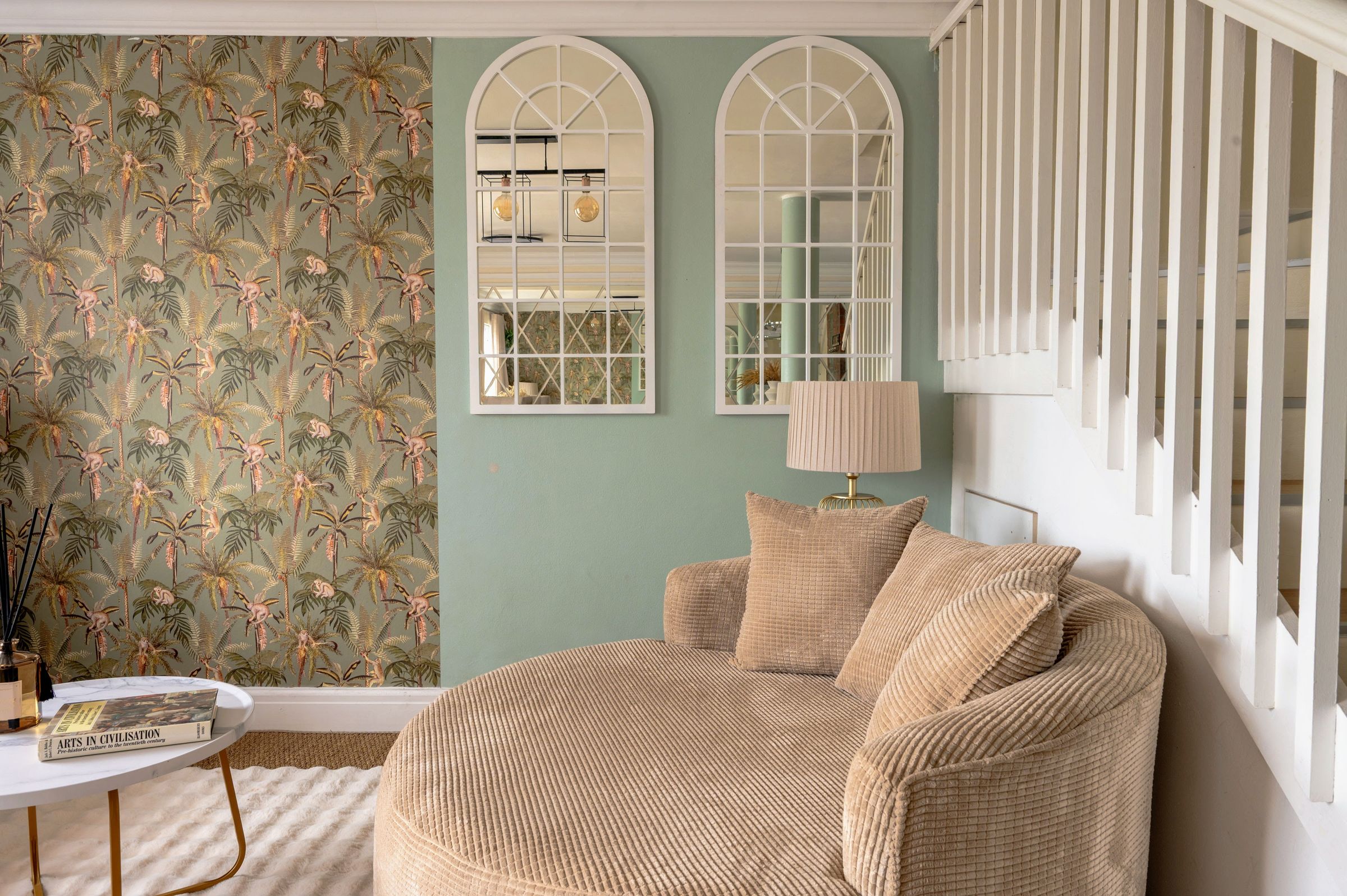 Sofa and arches